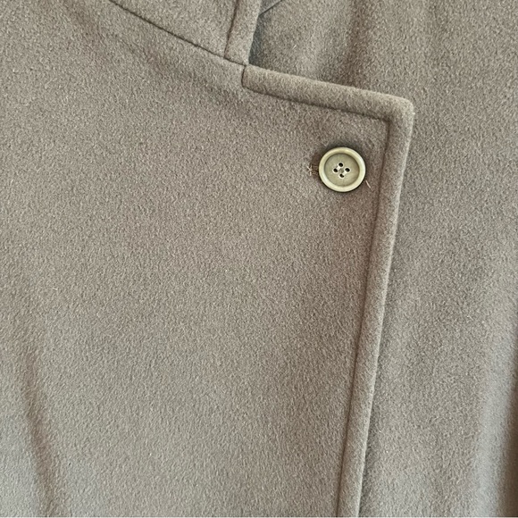 Vintage cashmere double breasted coat - Picture 5 of 11